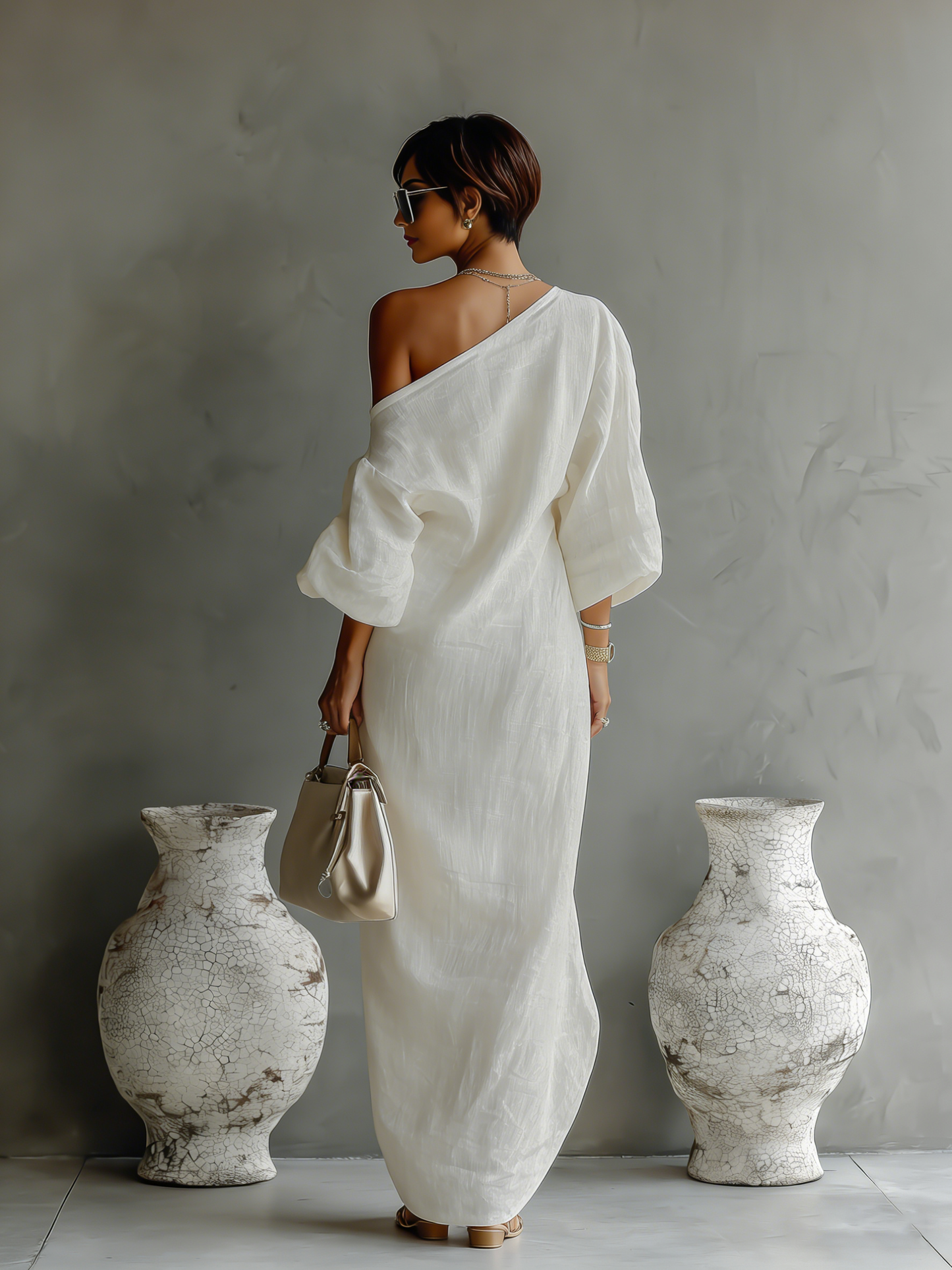 Ágora | Vestido Algodón y Lino