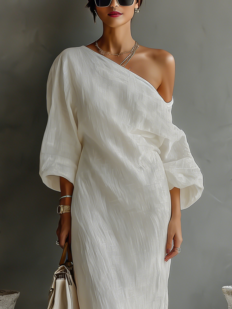 Ágora | Vestido Algodón y Lino