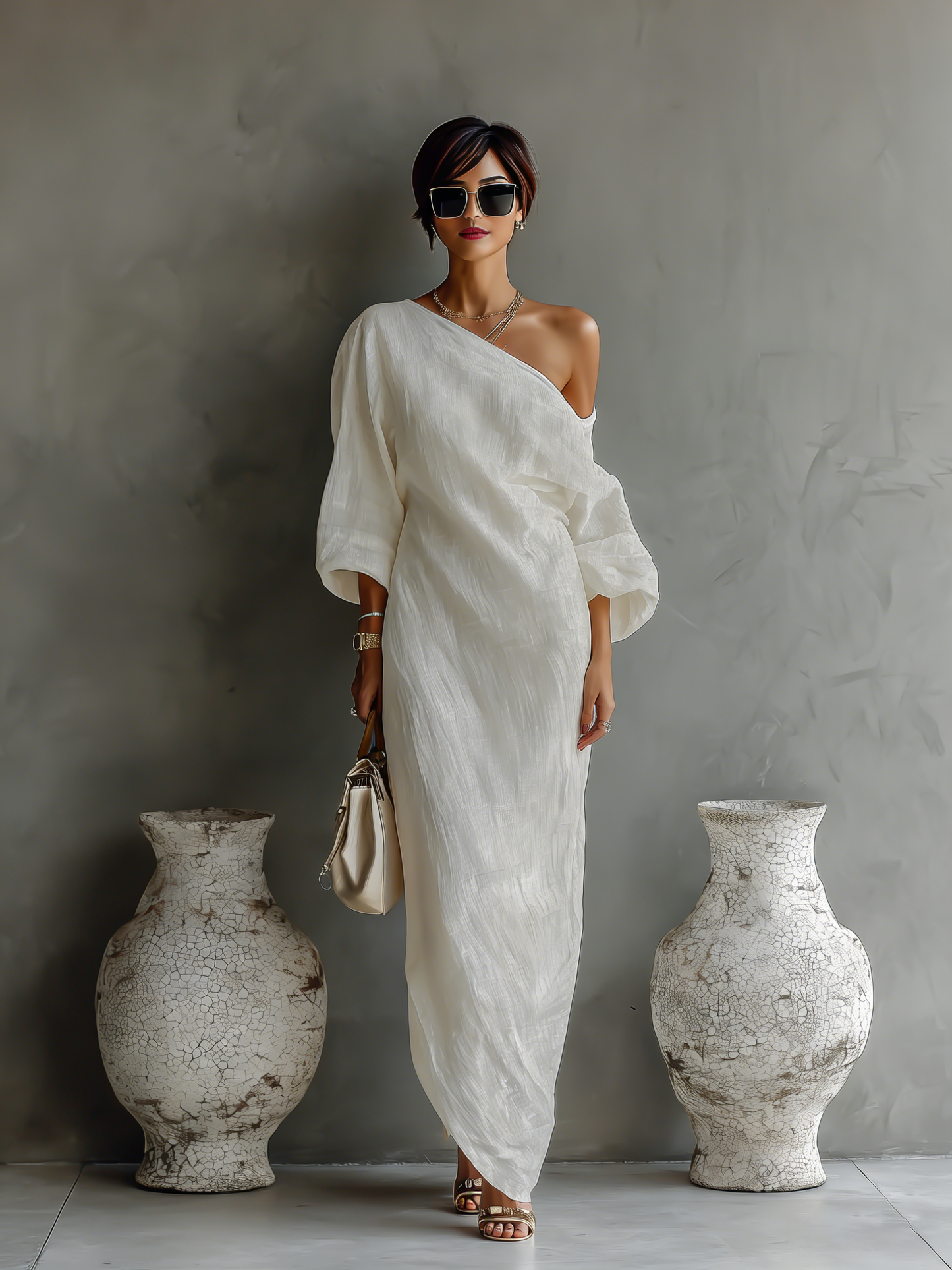 Ágora | Vestido Algodón y Lino