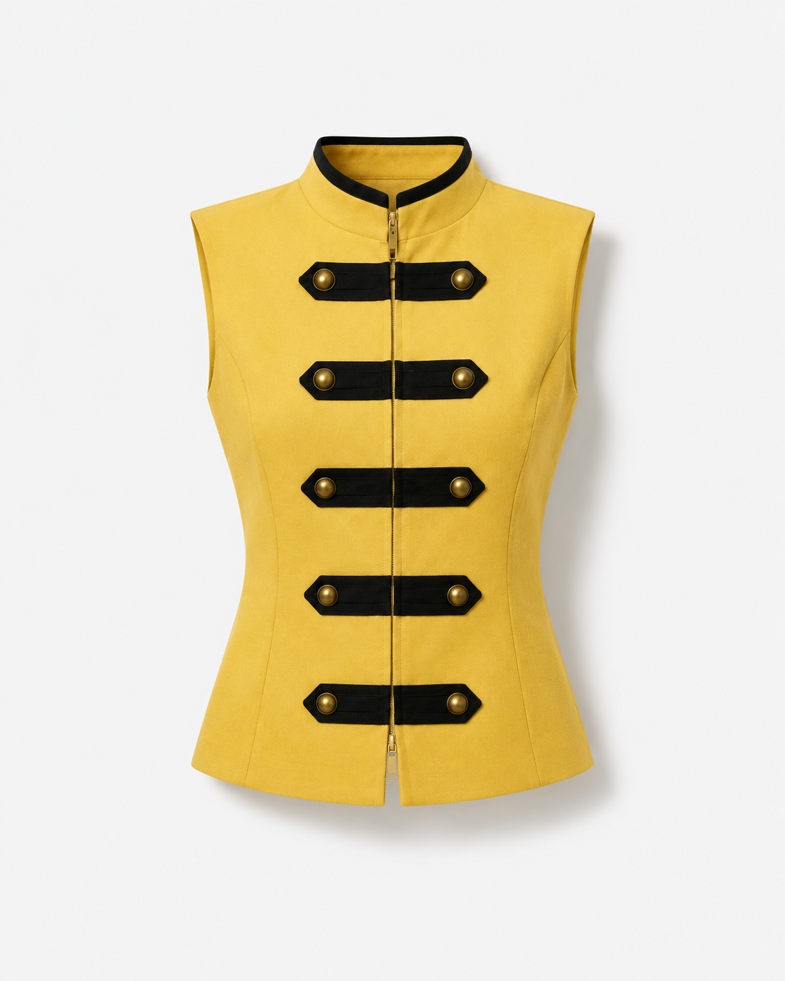 Heritage | Chaleco de Inspiración Militar Amarillo
