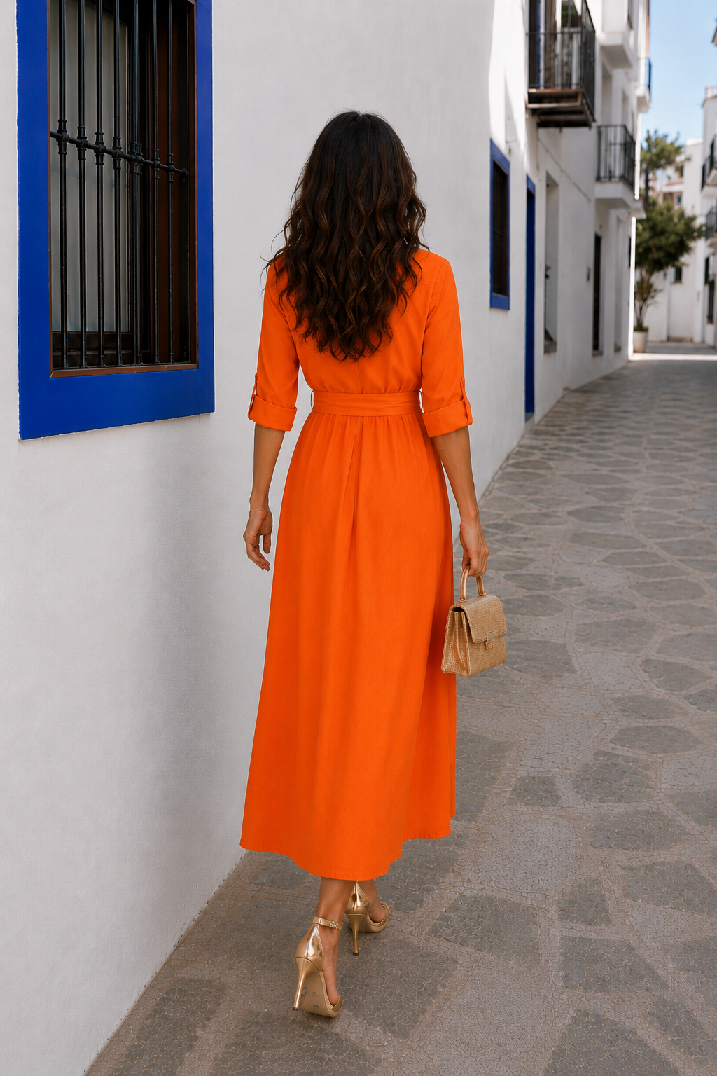 Amalfi | Vestido Camisero de Algodón