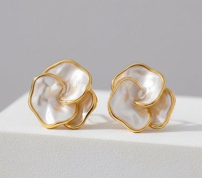 Pendientes Golden Pearl