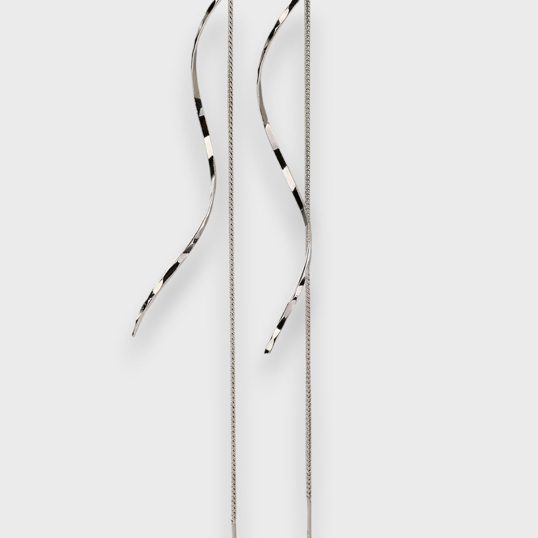 Pendientes largos espiral