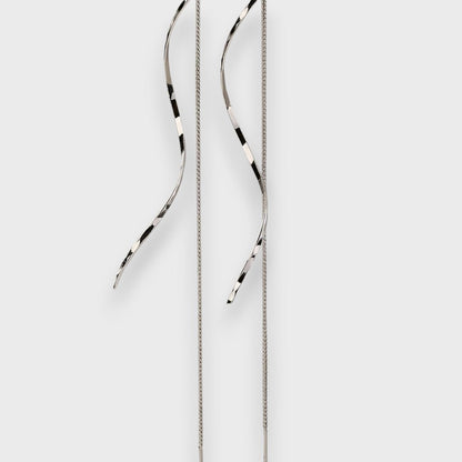 Pendientes largos espiral