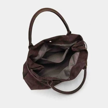 Bolso tote marrón