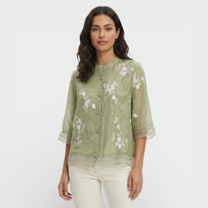 Blusa Bordada Calen