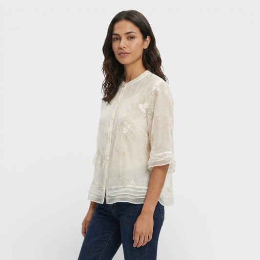 Blusa Bordada Calen