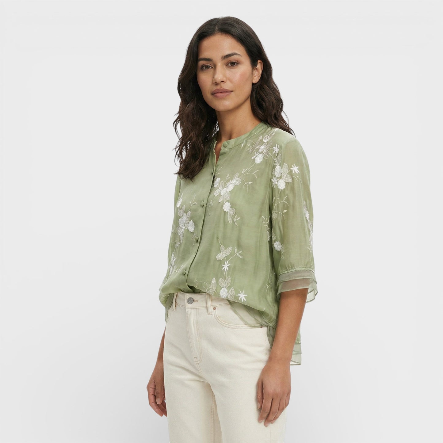 Blusa Bordada Calen