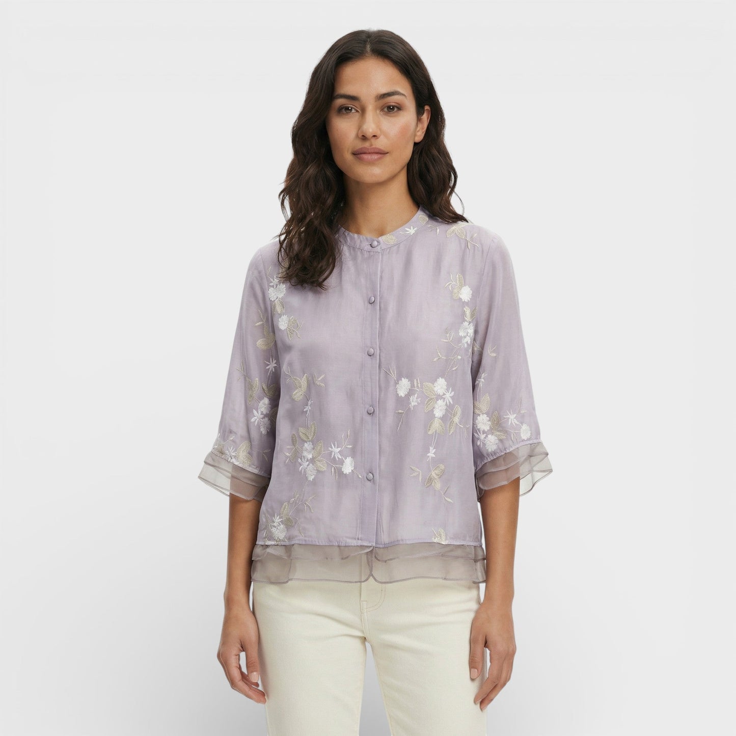 Blusa Bordada Calen