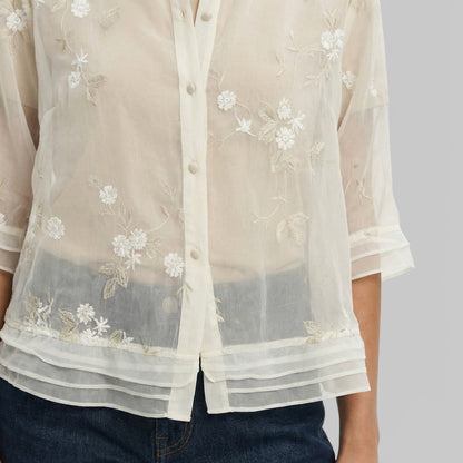 Blusa Bordada Calen
